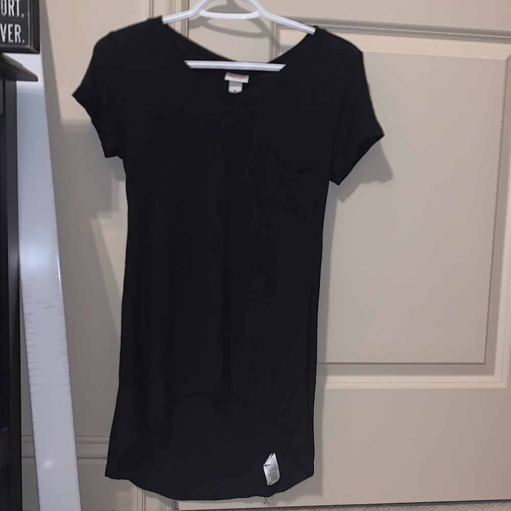 Pocket-Front, black, Mossimo T-Shirt, XS